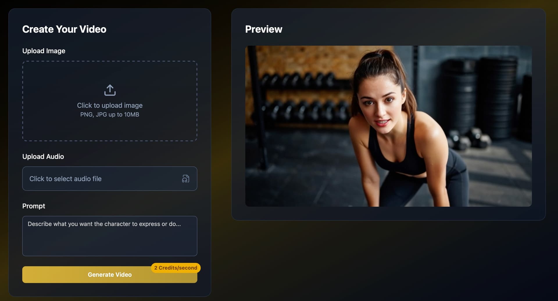 InfiniteTalk AI product preview for startup listing on Aura++