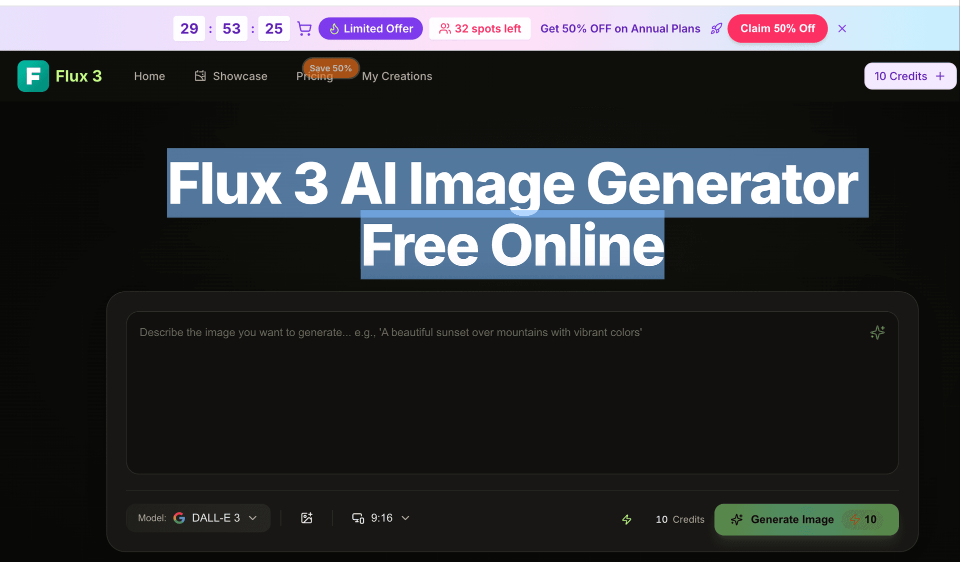 flux 3 product preview for startup listing on Aura++