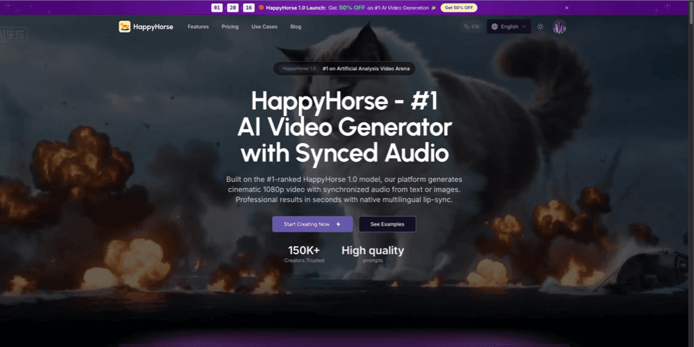 Happy Horse product preview for startup listing on Aura++