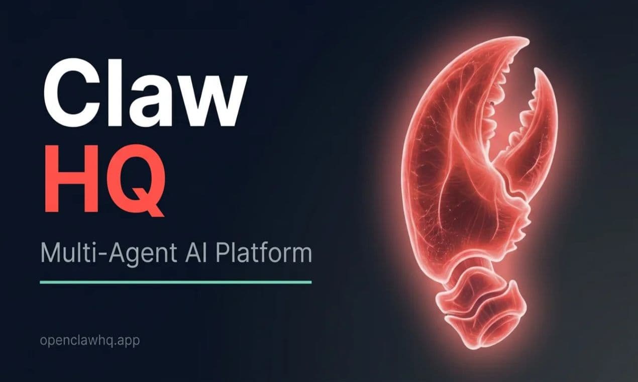 Claw Headquarters product preview for startup listing on Aura++