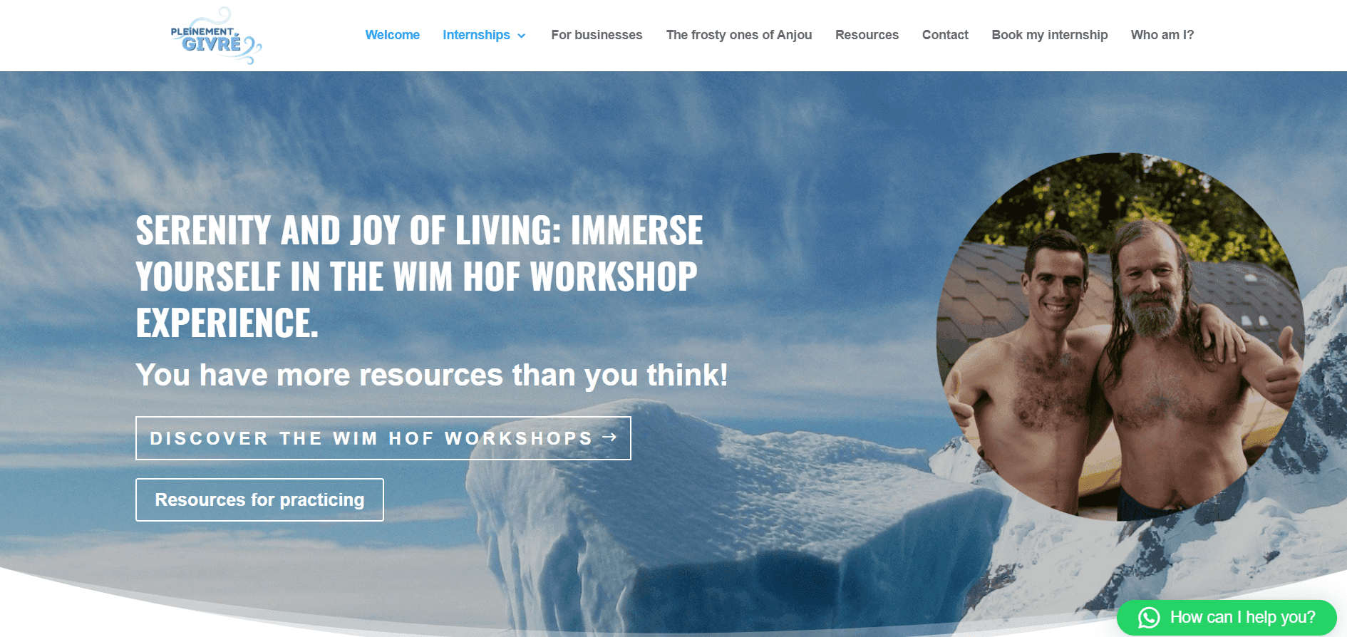Pleinement Givré product preview for startup listing on Aura++