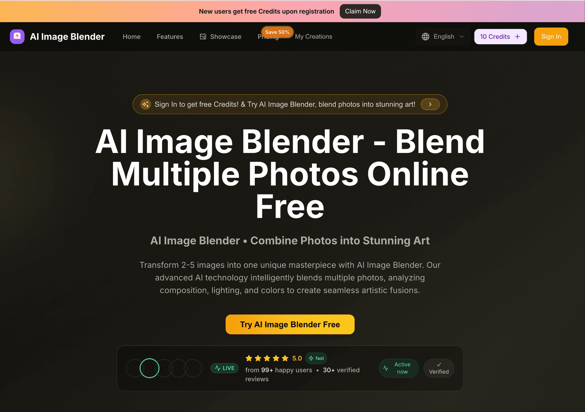 image blender product preview for startup listing on Aura++