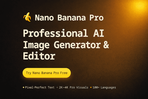 Nano Banana Pro product preview for startup listing on Aura++