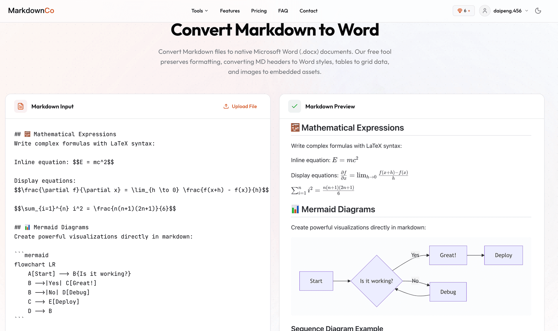 Markdown Converter Suite product preview for startup listing on Aura++