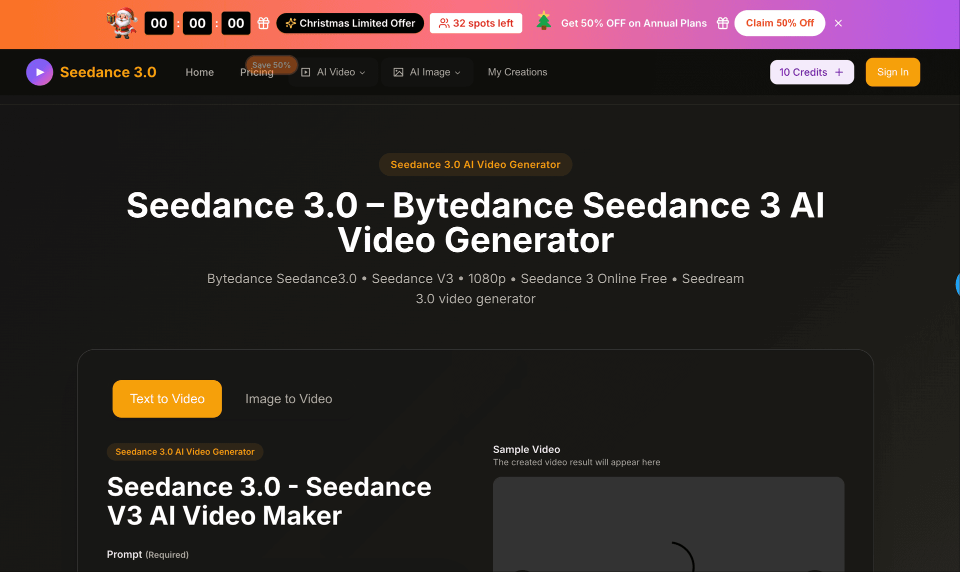 seedance 3.0 product preview for startup listing on Aura++