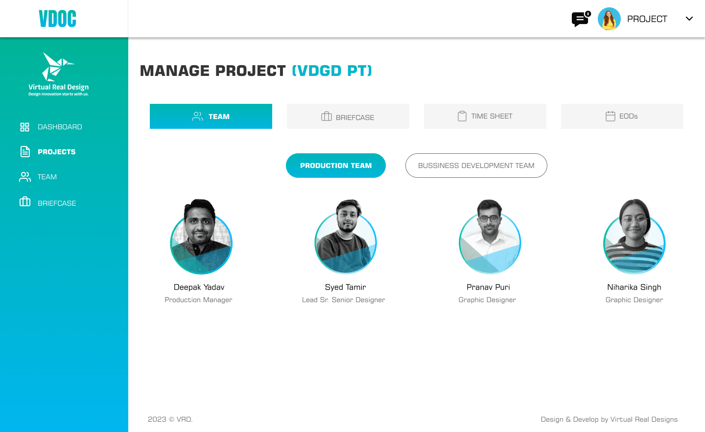 VDOC product preview for startup listing on Aura++