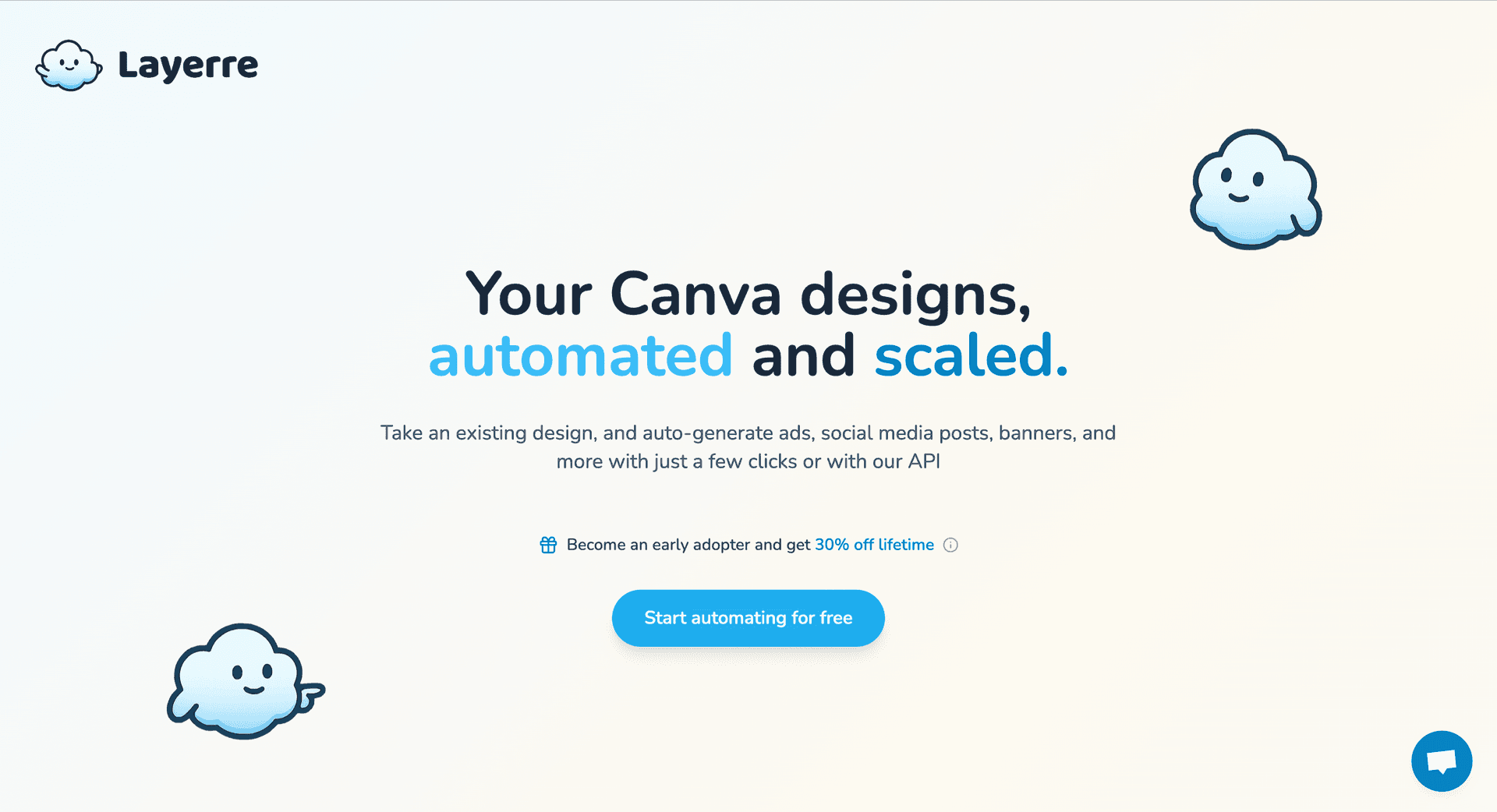 Layerre product preview for startup listing on Aura++