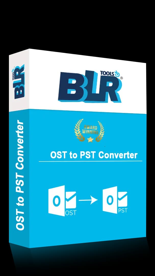 BLR OST to PST Converter Tool product preview for startup listing on Aura++