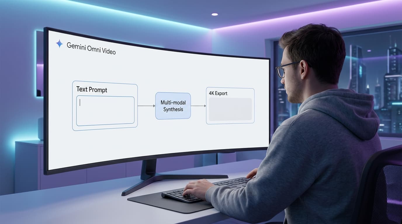 Gemini Omni Video product preview for startup listing on Aura++