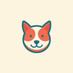RuffRuff Let's Play - Dog Park & Community App startup logo on Aura++