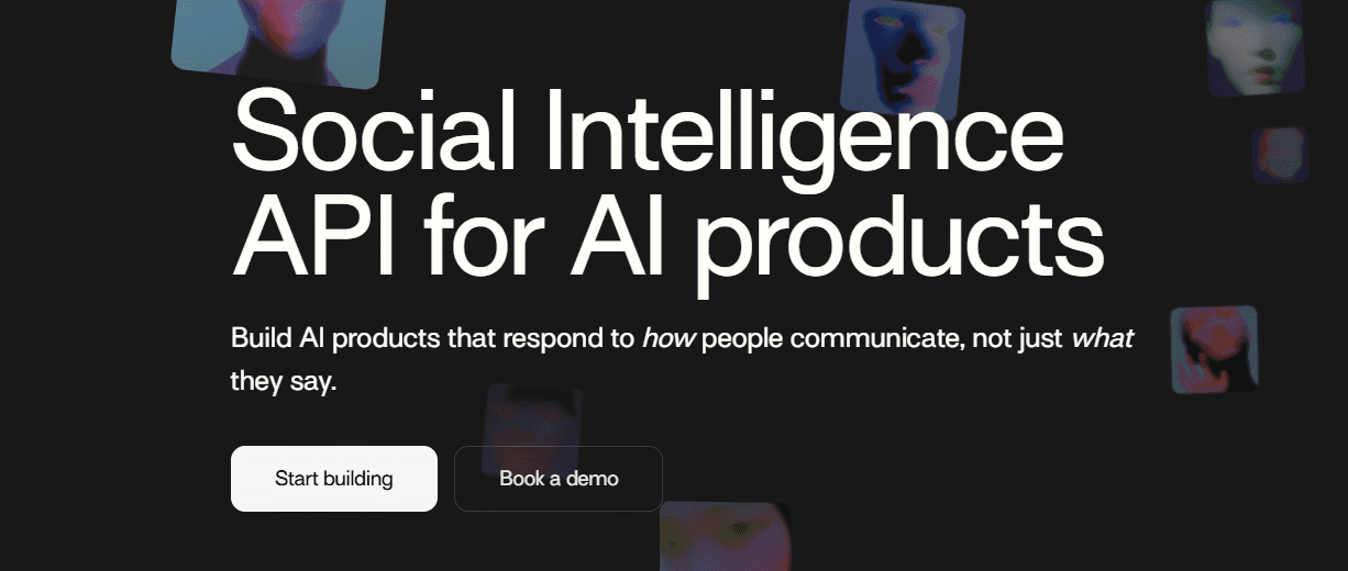 Interhuman AI product preview for startup listing on Aura++
