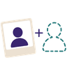 Add Person to Photo logo