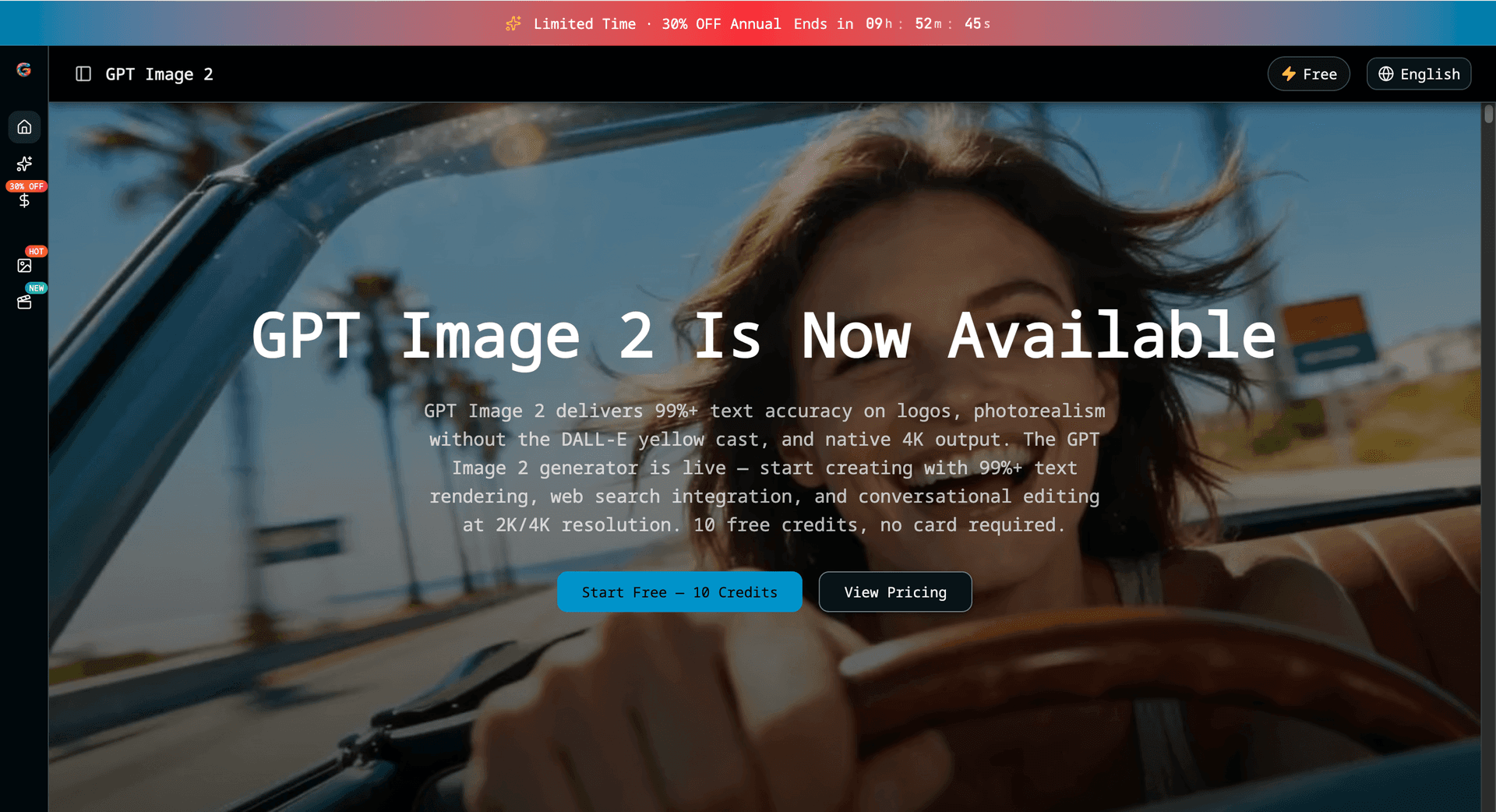 GPT Image 2 product preview for startup listing on Aura++