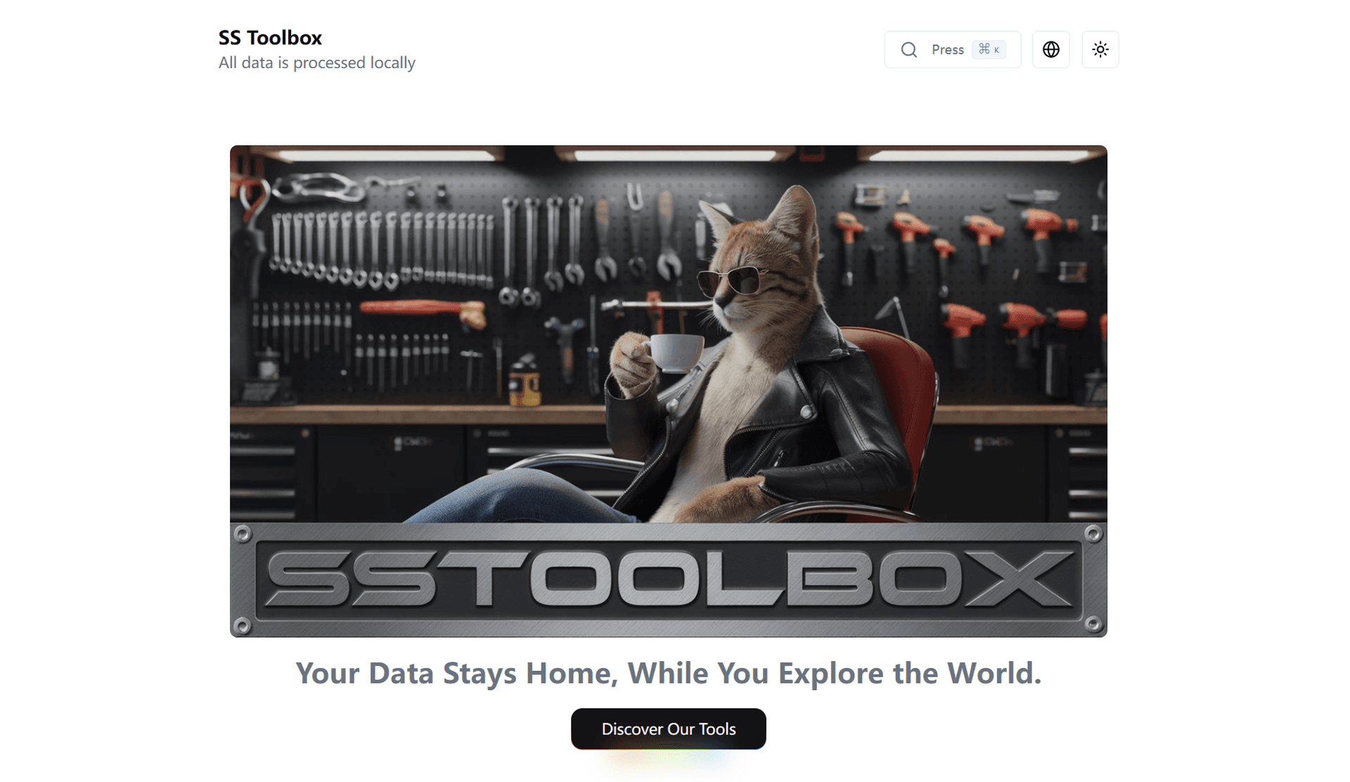 SS Toolbox product preview for startup listing on Aura++