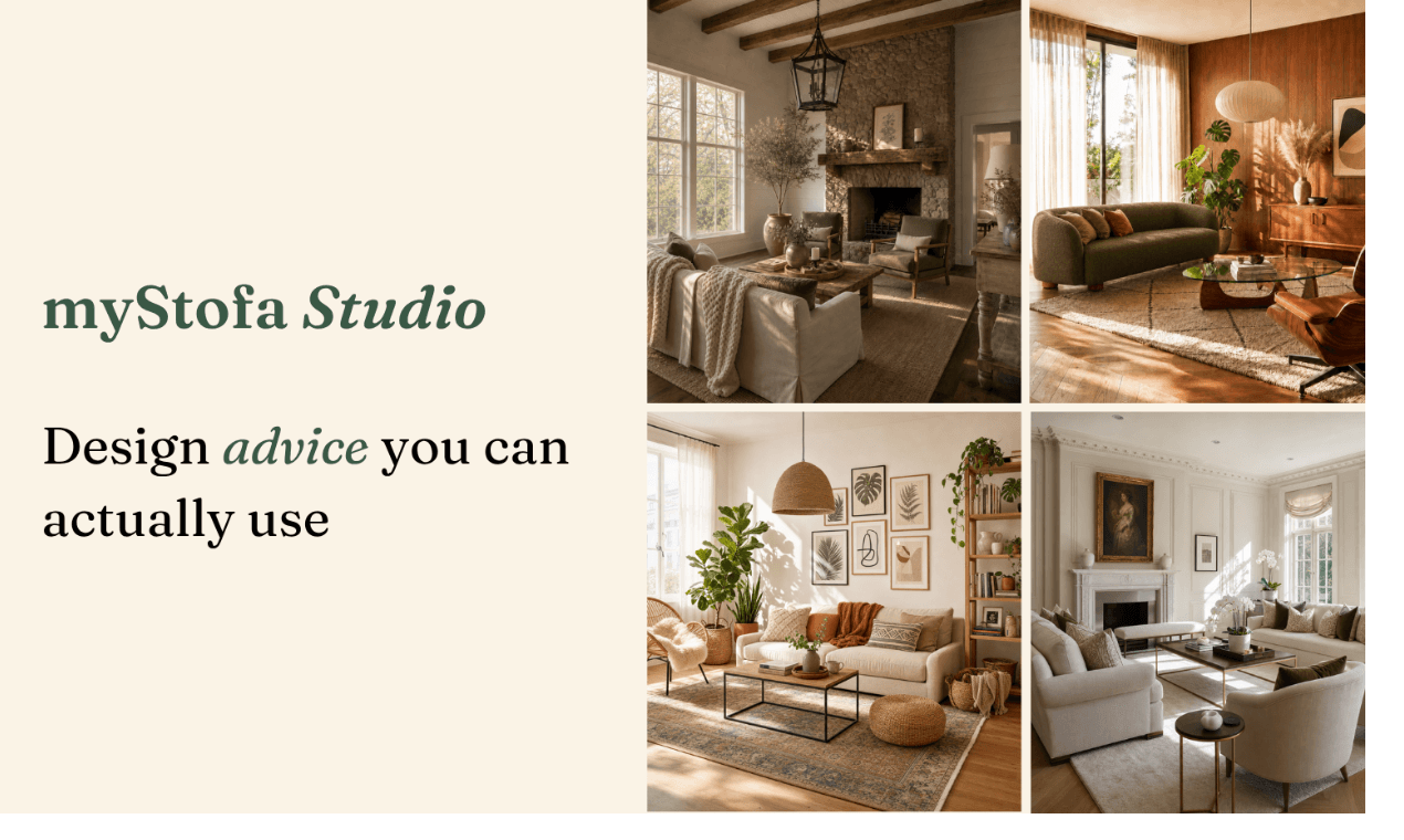 AI Interior Design advice product preview for startup listing on Aura++