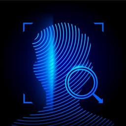Facesearch AI startup logo on Aura++