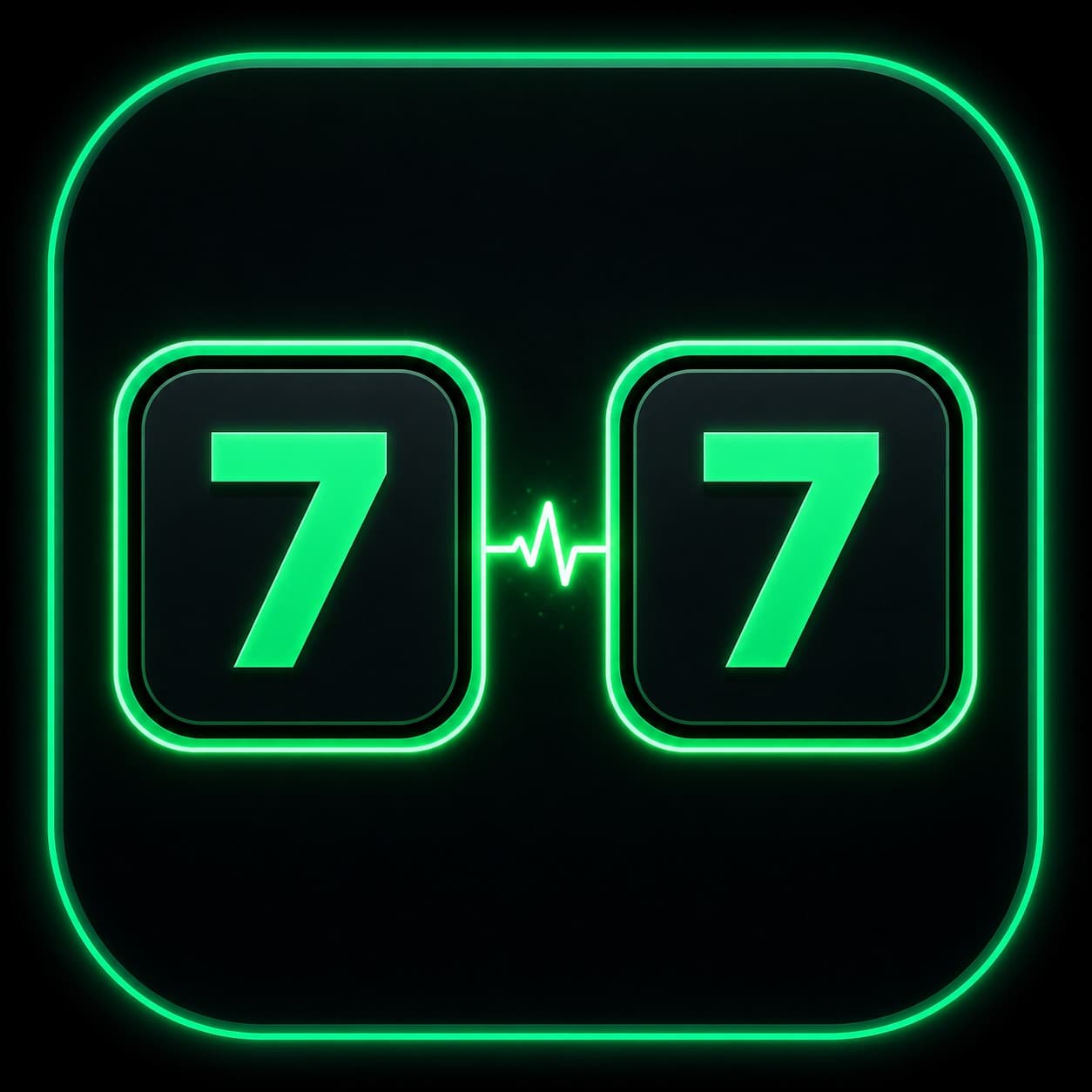 Digit Pairs: Neon Number Puzzle Game logo