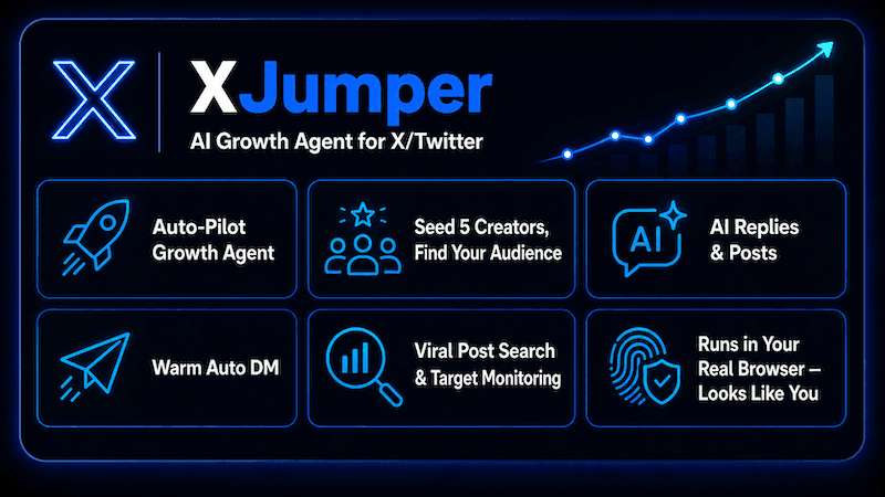 XJumper product preview for startup listing on Aura++